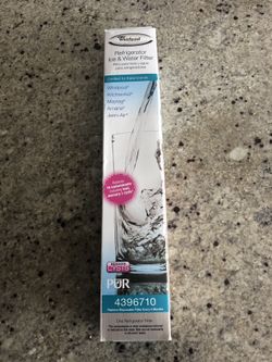 Whirlpool Refrigerator ice & water filter