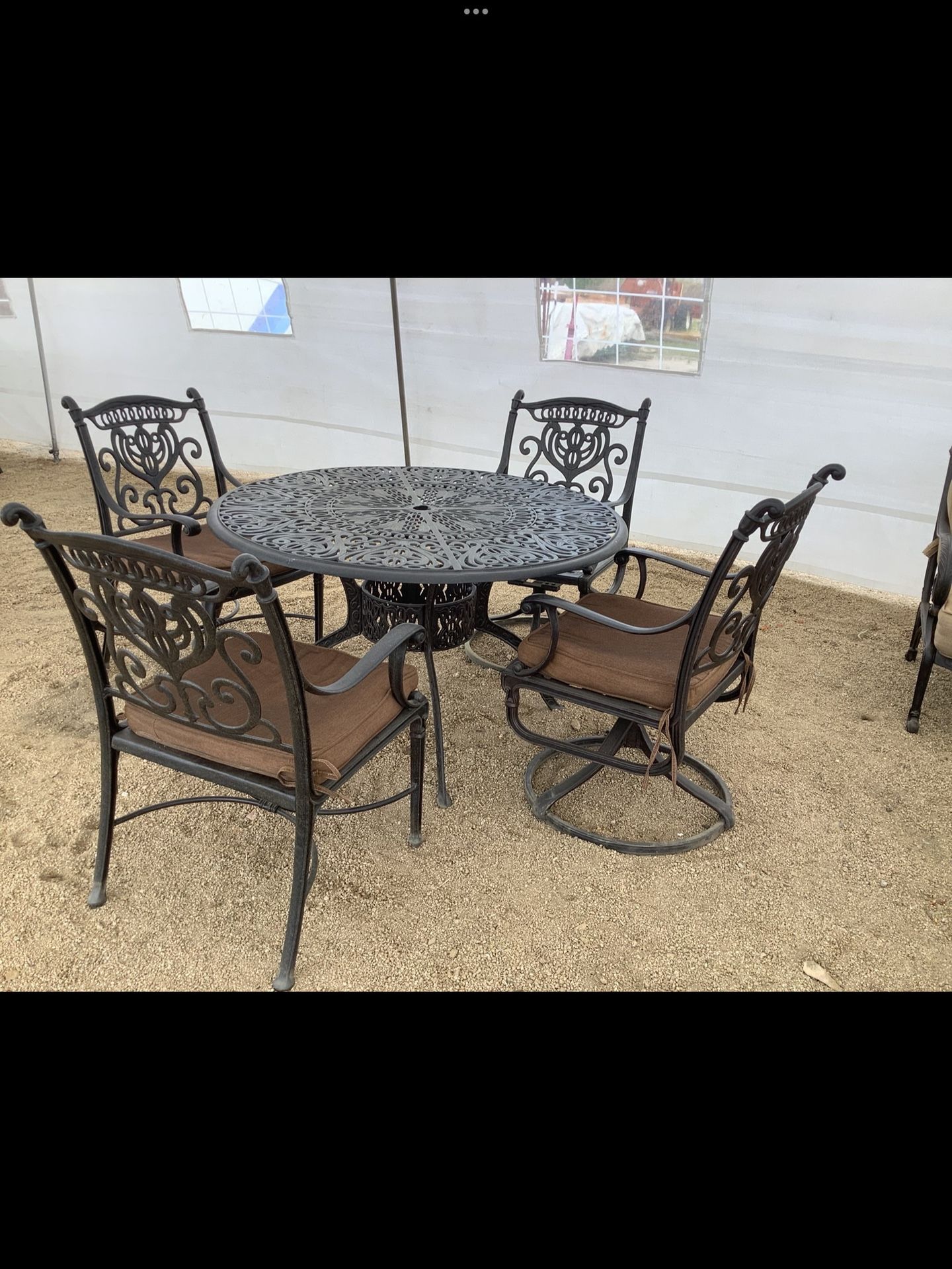 Hanamint grand Tuscany Outdoor Patio Furniture Set