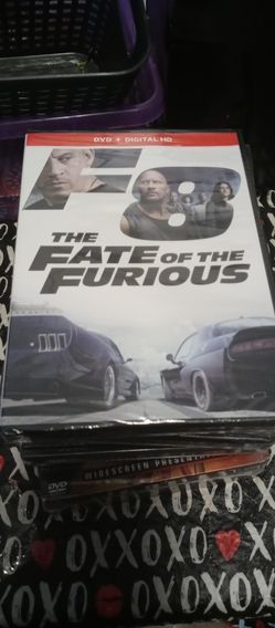 THE FATE OF THE FURIOUS DVD