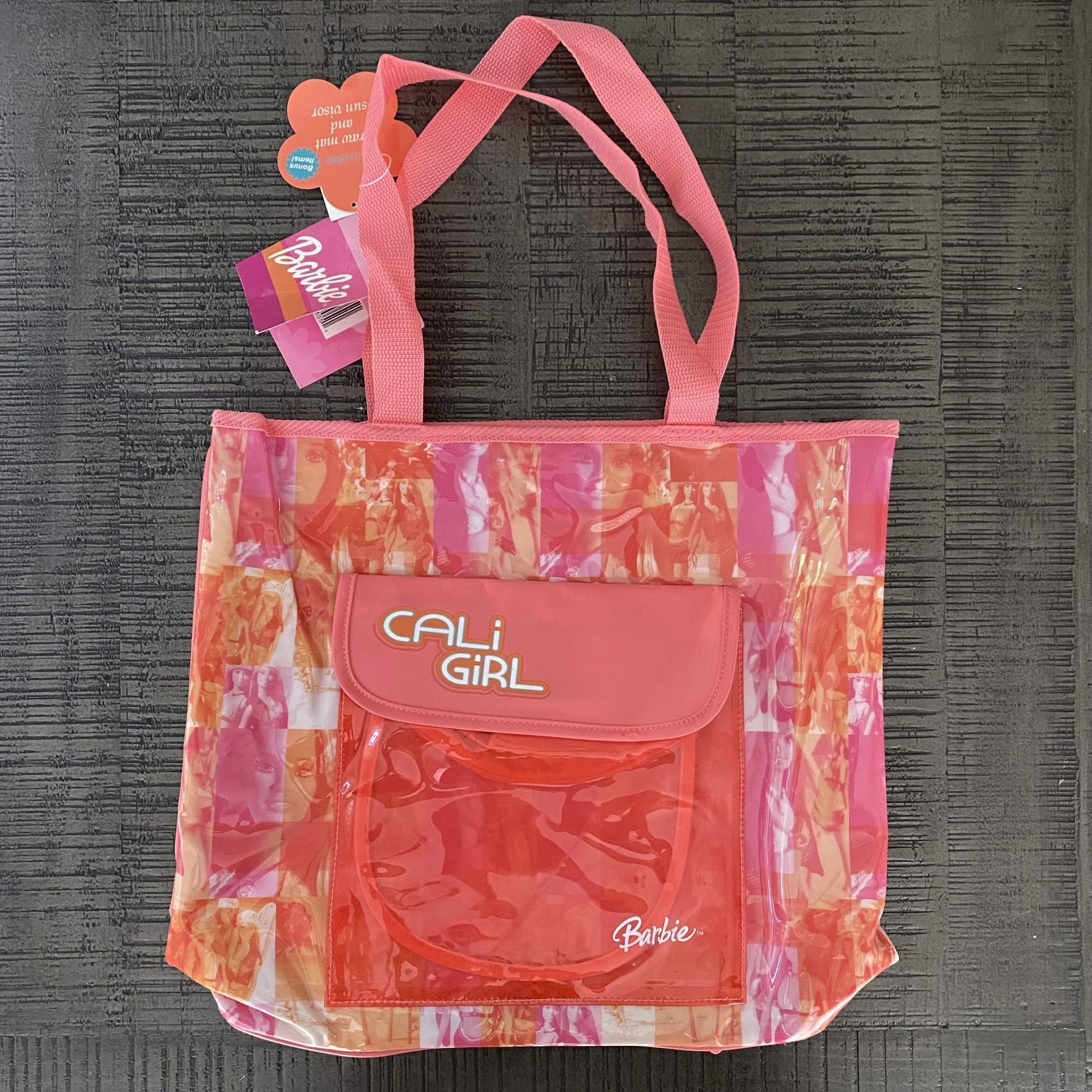 NWT Vintage Barbie Cali Girl Tote Bag
