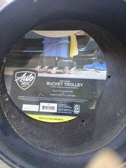 Bucket trolley