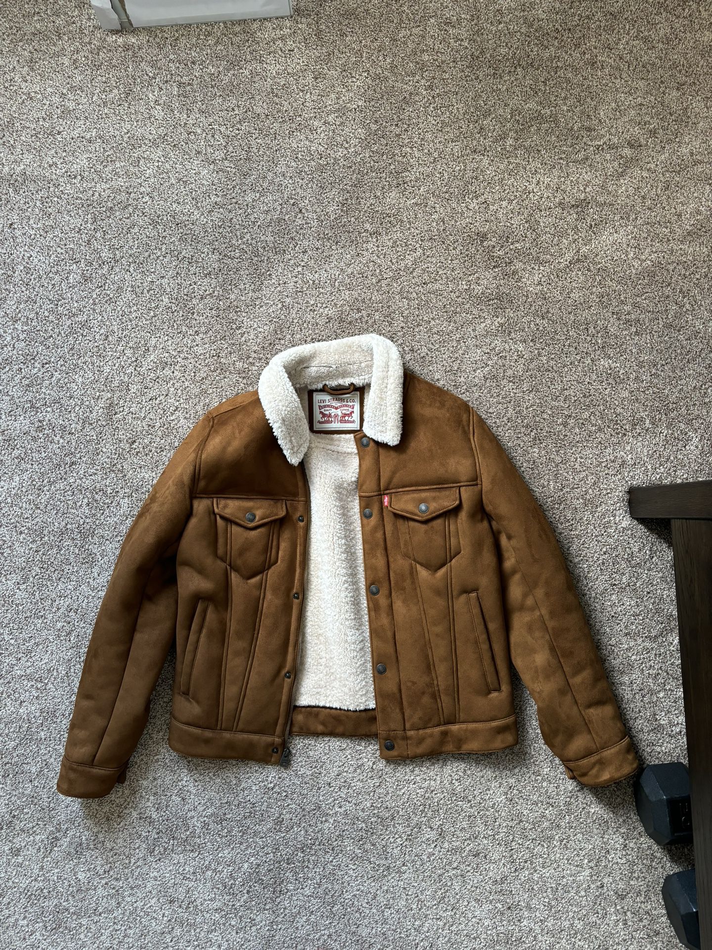 LEVIS BROWN SMALL JACKET