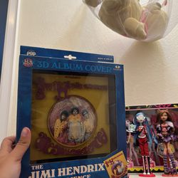 jimi hendrix experience 3d album cover mcfarlane toys!