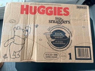 Huggies Little Snugglers Size 1 Diapers 198 Count