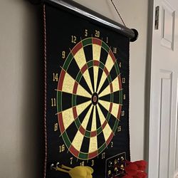 Megnetic Hanging Dart Board With Darts
