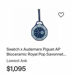 AP x Swatch collab BRAND NEW in box with papers unopened