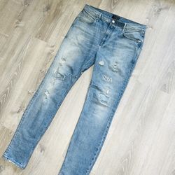 RTA Jeans Skinny Distress Size 34 Perfect Gift Meet Ups In NYC