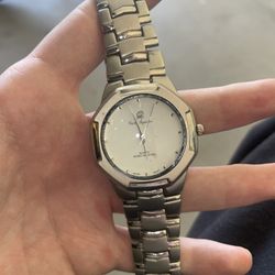 Charles Raymond 1998 Vintage Silver Watch