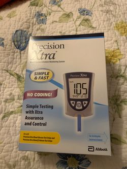 Precision Xtra blood Glucose &Ketone Testing Keto