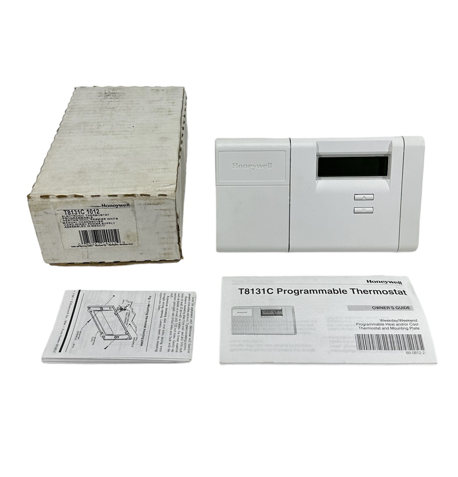 NEW Honeywell T8131C 1012 ~ Programmable Electronic Thermostat ~ Heat / Cool