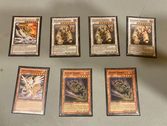 7 Yugioh Cards