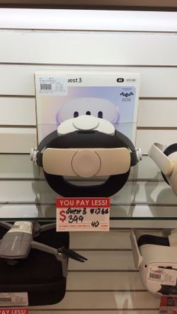 Oculus S3A Vr Head Set With Remotes And Charger Cord, Layaway Available!
