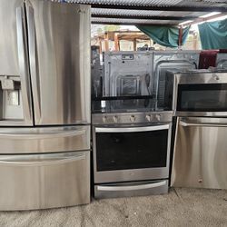 Stainless Steel Appliances Delivery Available 