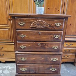 VINTAGE TALL DRESSER