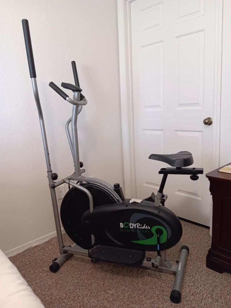 Body Ryder Elliptical - 2-in-1 dual trainer; Exercise Cardio Bicycle 🚲