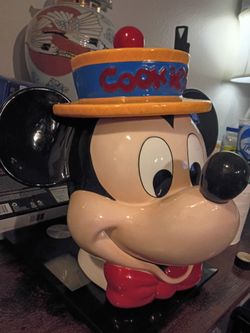 Mickey mouse collection cookie jar
