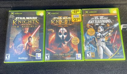 X-box Star Wars Games X3!