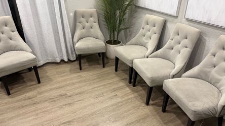 8 matching chairs for sale