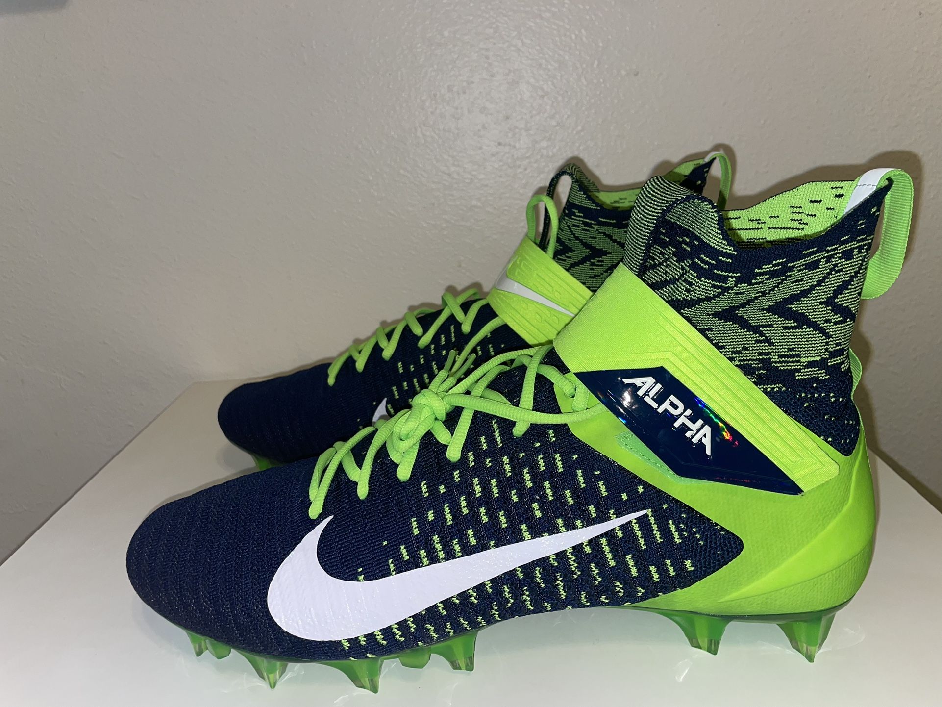 Nike Alpha Menace Elite 2 Football Cleats NFL Seattle  display picture 1