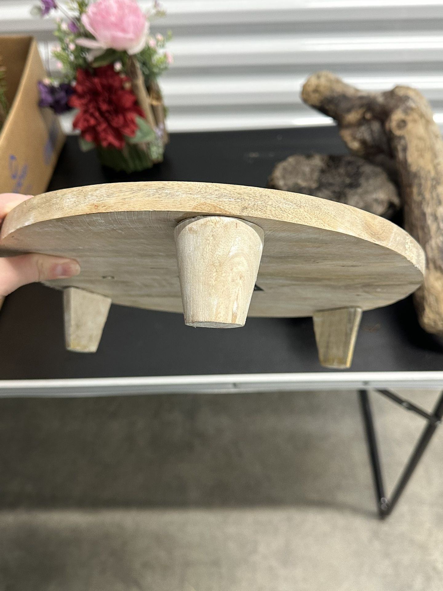 Cake Stand / Dessert Stand (rustic/wood)