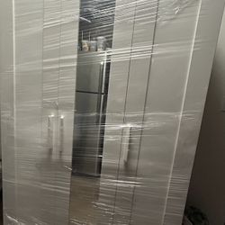 Like New- WARDROBE (IKEA BRIMNES) White 