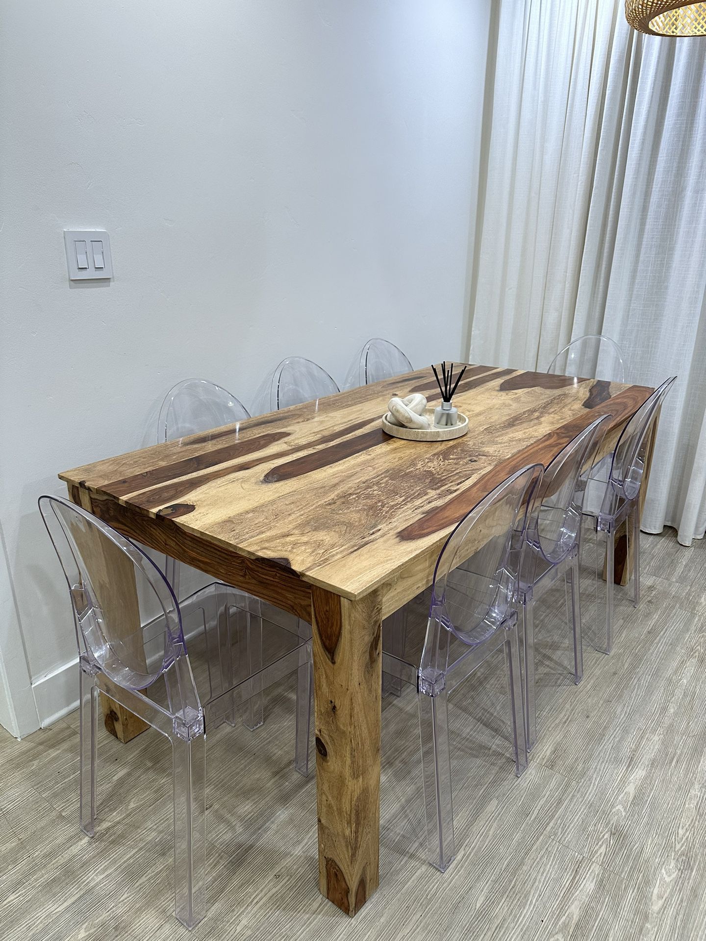 Dining Room For Sale- Solid Wood Table 