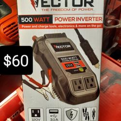 VECTOR 500WATT POWER INVERTER 