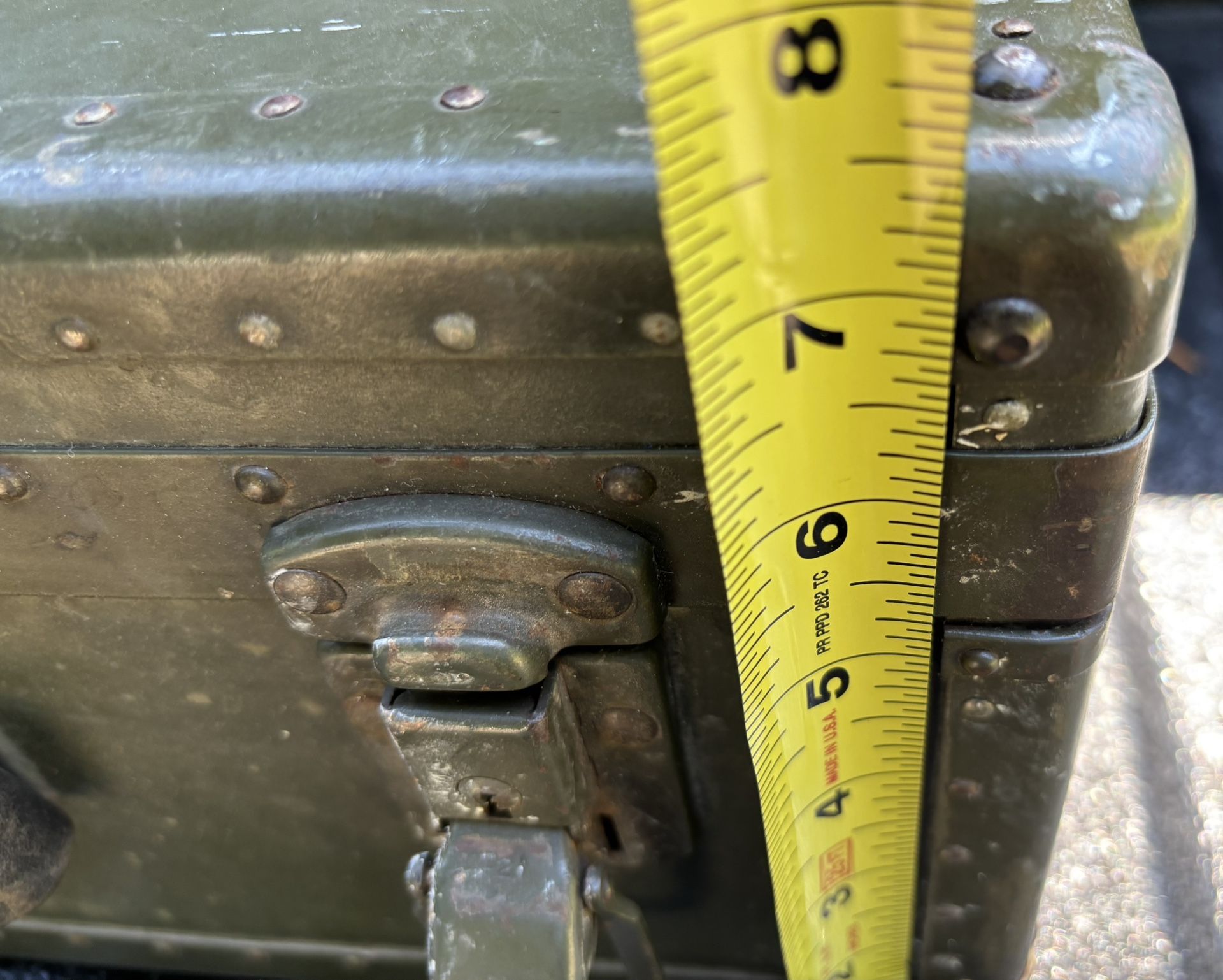 WWII US Navy Aviation Seapack OSHKOSH Miltary Suitcase Luggage for
