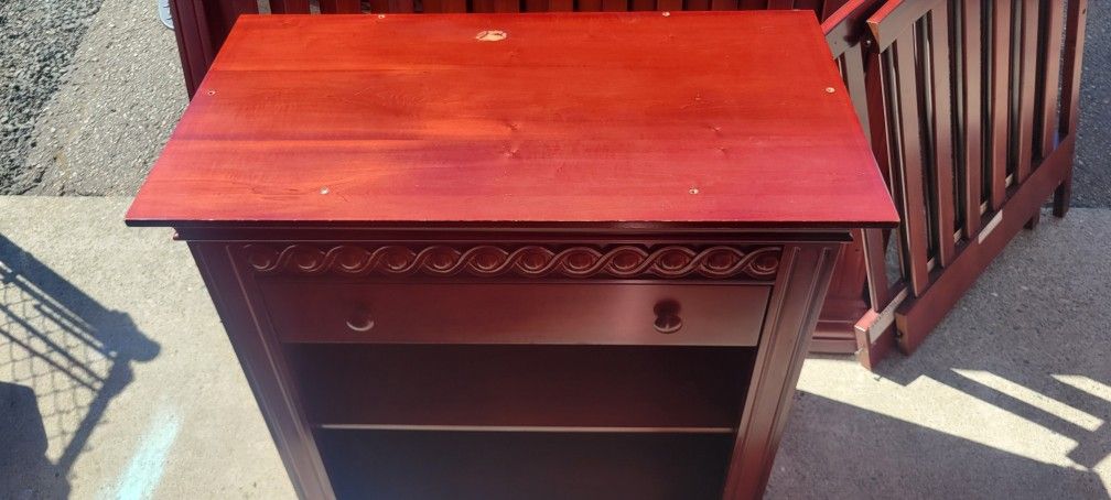 Matching Dresser, Changing Table And Crib