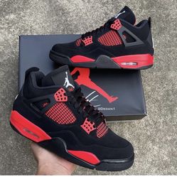Size 13 Jordan 4 Red Thunder Brand New