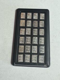 Valcambi 1g Fine Silver Bar Lot