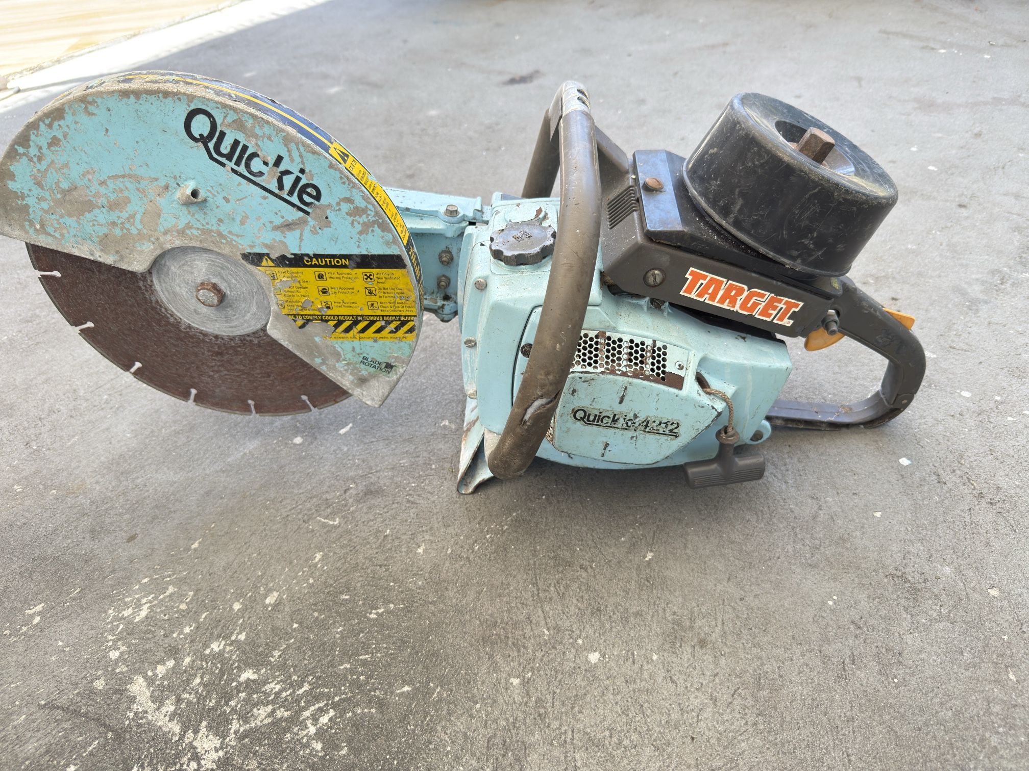 Target  Concrete Cut Saw ,