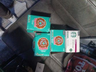 Keurig Star Bucks And Original Donut Shop Kpods 