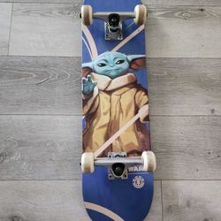 Element Star Wars Grogu Mandalorian Baby Yoda Skate Board