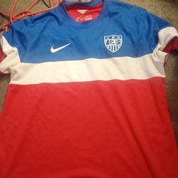 2014 Usmnt World Cup Size Large Original Last Of Donovan Era And Being Of Pulisic