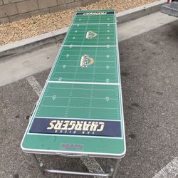 San Diego Chargers 2' x 8' Tailgate Table beer pong table