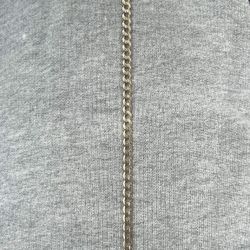 Solid 14kt Gold Bracelet Curb Link