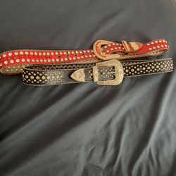 rhinestone belts