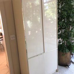 Groovy 80s Lacquer Bar Cabinet 