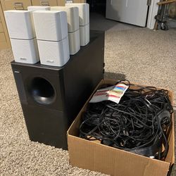Bose Acoustimass 15 Speakers -- Complete Set - 5.1 Speaker System