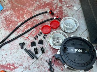 Fluval FX4 Canister Filter with Accessories