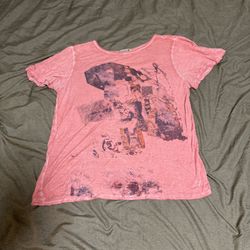 Pink Graphic Tee