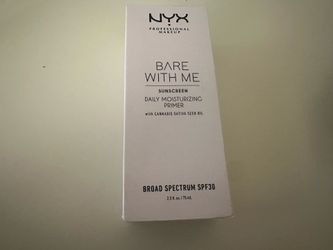 NYX BARE WITH ME CANNABIS PRIMER SUNSCREEN