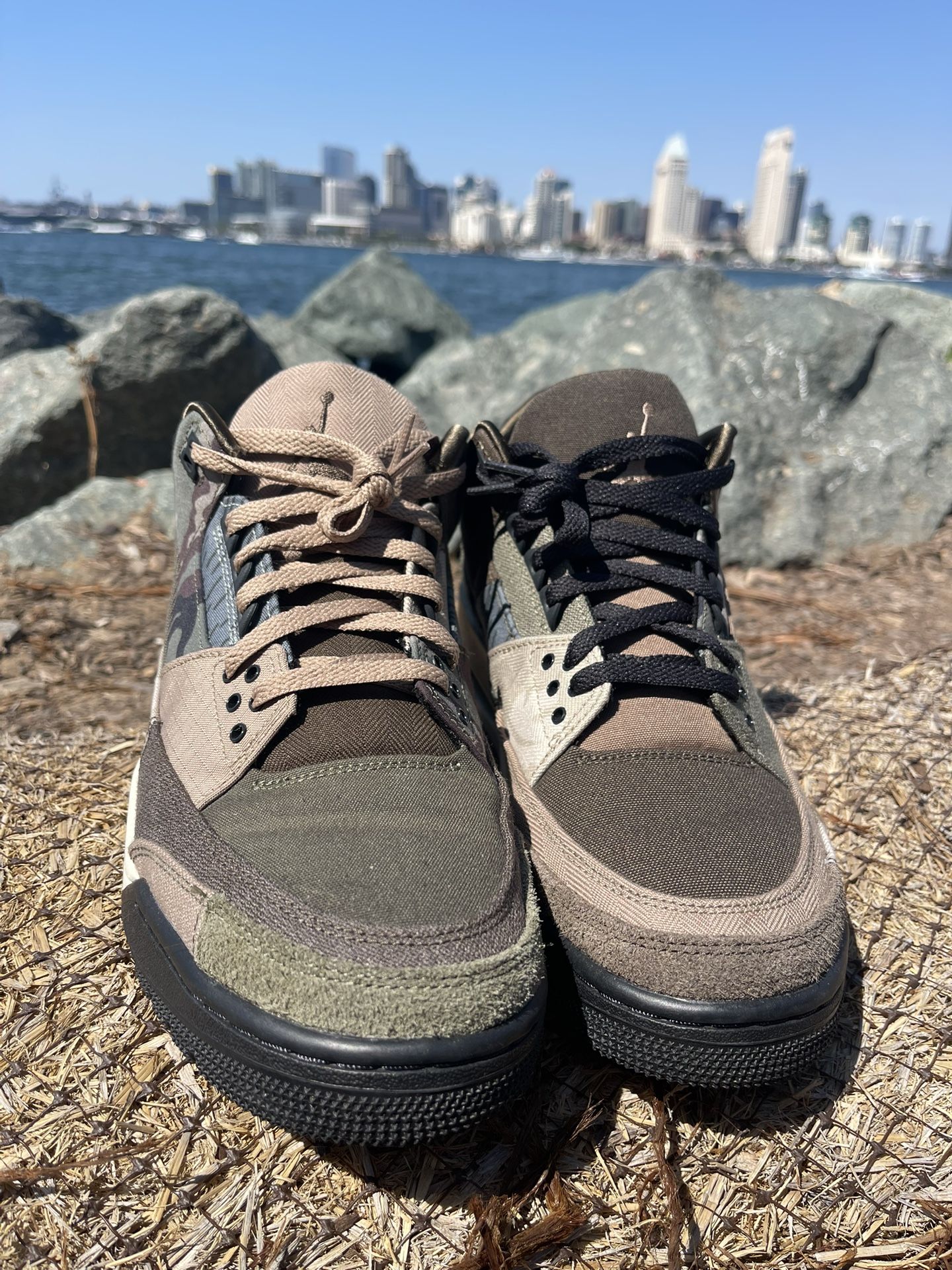 Jordan 3 Patchwork camo
