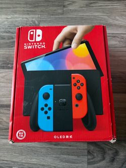 Nintendo Switch OLED Neon Blue/Red