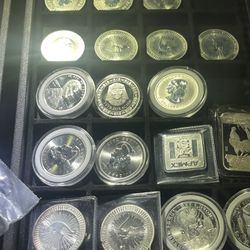 1 Ounce Silver Rounds And Morgans We Also Buy