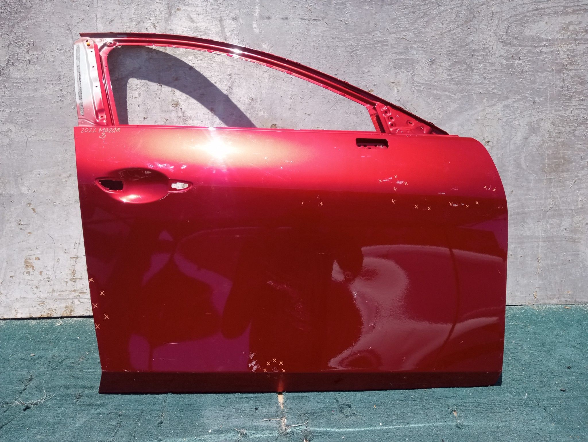 MAZDA 3 RIGHT FRONT DOOR 2023