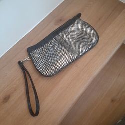 Wilson Leathe Silver Wristlet 