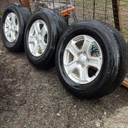 Jeep Rims and Tires 