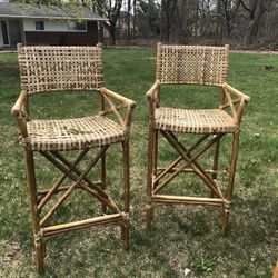 Bamboo Bar Stools 